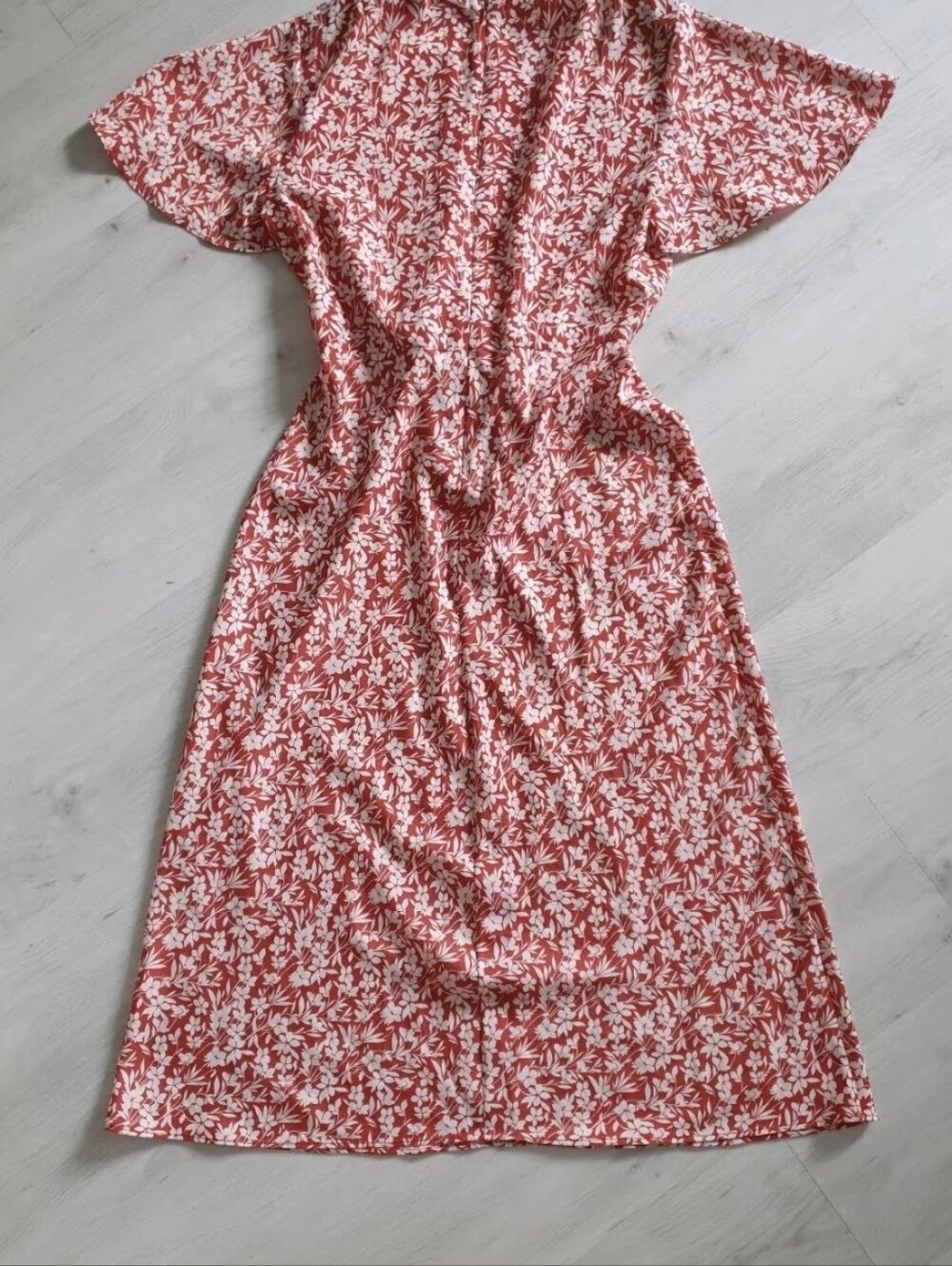 Lauren Ralph Floral Red Dress - Picture 6 of 13